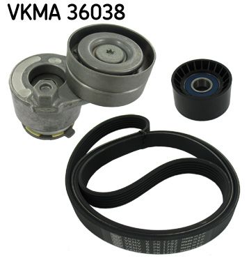 Комплект поліклинових ременів SKF VKMA 36038