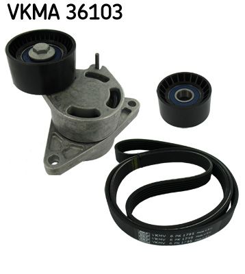 Комплект поліклинових ременів SKF VKMA36103