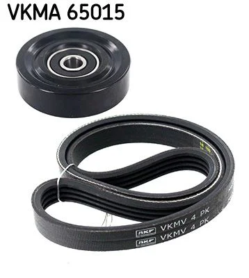 V formos rumbuotas diržas, komplektas SKF VKMA 65015