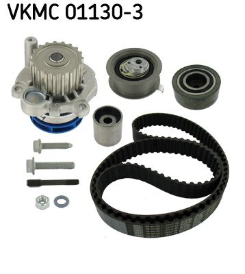 Water Pump & Timing Belt Kit SKF VKMC01130-3