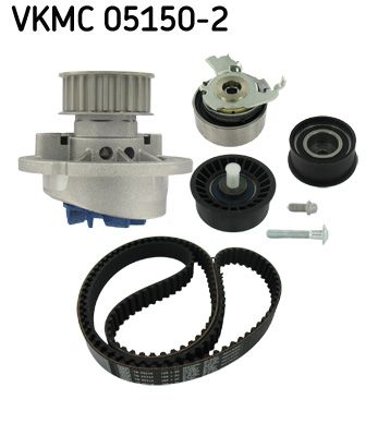 Vandens siurblio ir paskirstymo diržo komplektas SKF VKMC05150-2