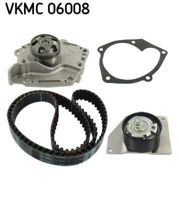 Water Pump & Timing Belt Kit SKF VKMC 06008