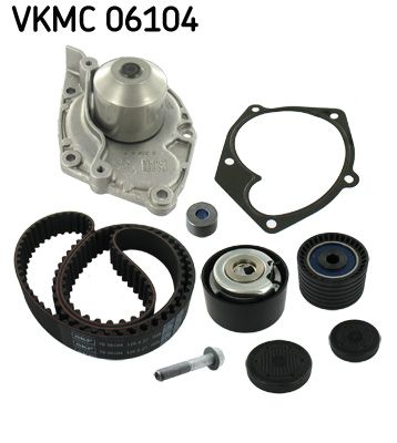 Water Pump & Timing Belt Kit SKF VKMC06104