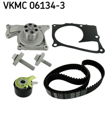 Water Pump & Timing Belt Kit SKF VKMC06134-3