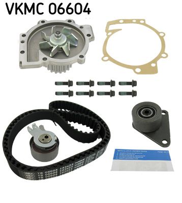 Water Pump & Timing Belt Kit SKF VKMC06604