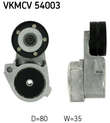 Tensioner Pulley, V-ribbed belt SKF VKMCV 54003