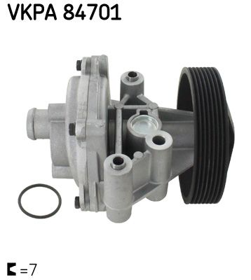 Water Pump, engine cooling SKF VKPA 84701