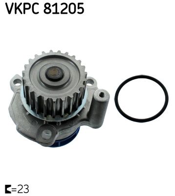 Water Pump, engine cooling SKF VKPC 81205