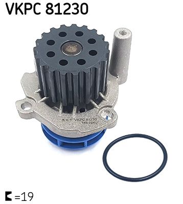 Water Pump, engine cooling SKF VKPC81230