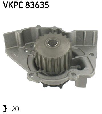 Water Pump, engine cooling SKF VKPC83635