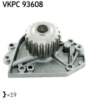 Water Pump, engine cooling SKF VKPC 93608