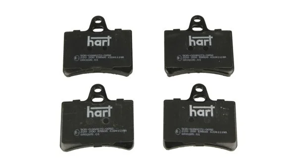 Комплект гальмівних накладок, дискове гальмо hart 220 200