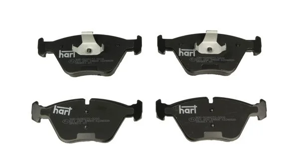 Комплект гальмівних накладок, дискове гальмо hart 221 650