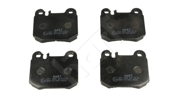 Brake Pad Set, disc brake hart 221 662
