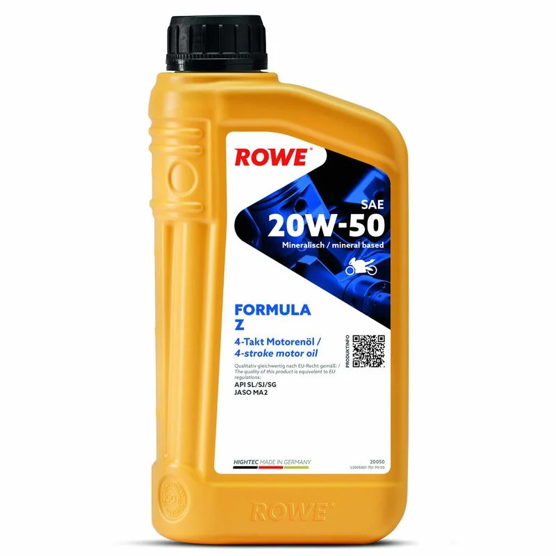 Variklio alyva HIGHTEC FORMULA SAE 20W-50 Z ROWE 20050-0010-99