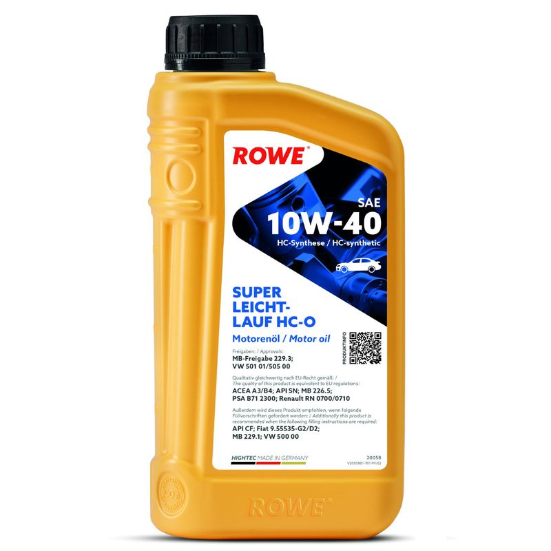 Engine Oil ROWE 20058-0010-99