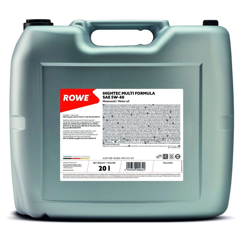 Engine Oil ROWE 20138-0200-99