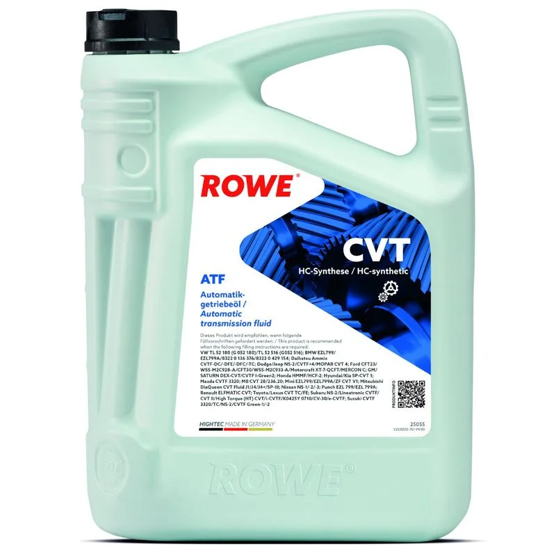 Alyva, bepakopė pavarų dėžė (CVT) HIGHTEC ATF CVT ROWE 25055-0050-99