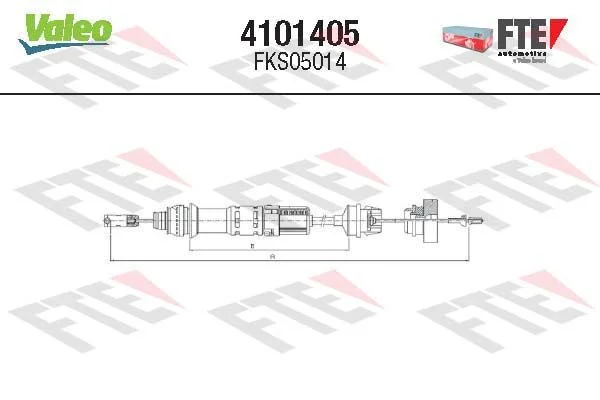 Sankabos trosas FTE 4101405