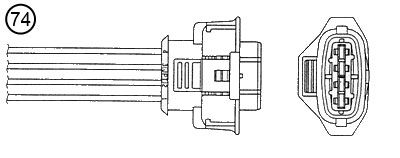 Lambda Sensor NTK 0381