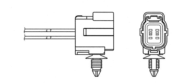 Lambda jutiklis NTK 6408