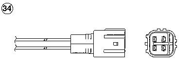 Кисневий датчик NTK 90194