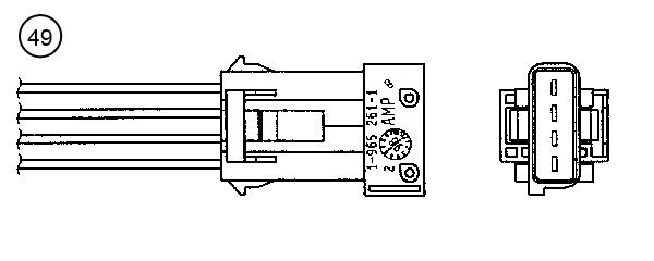 Lambda Sensor NTK 90356