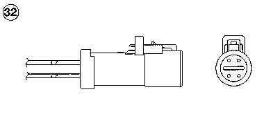 Lambda Sensor NTK 93286