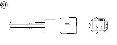 Lambda jutiklis NTK 95256