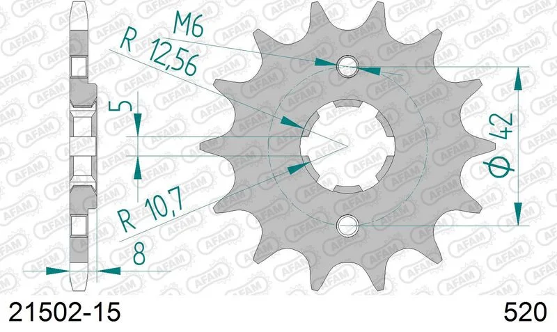 Chain Sprocket AFA 21502-15