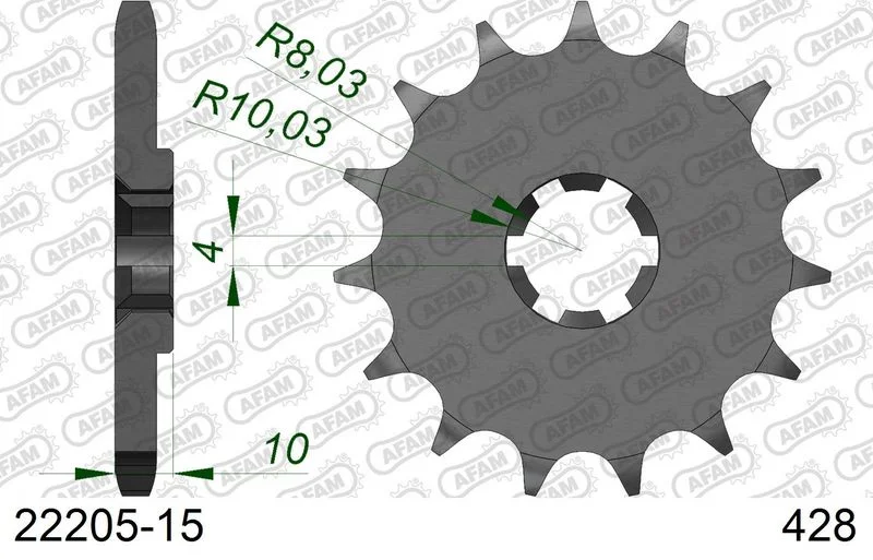 Chain Sprocket AFA 22205-15
