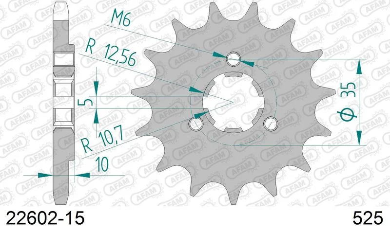 Chain Sprocket AFA 22602-15