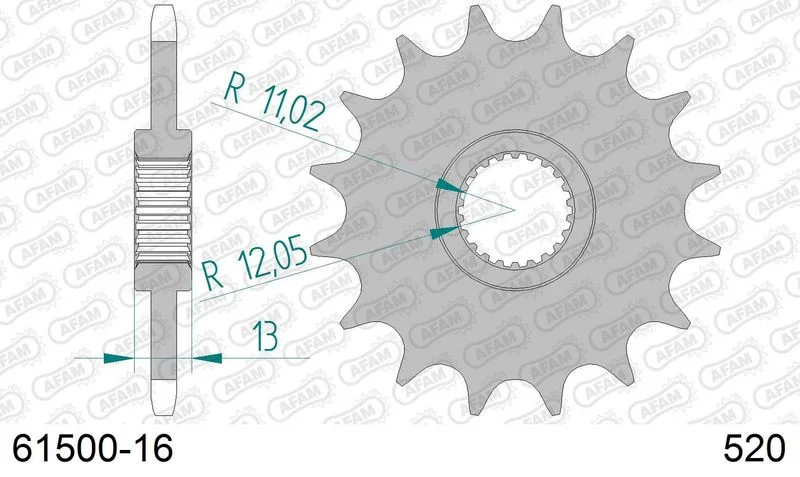Žvaigždutė AFA 61500-16
