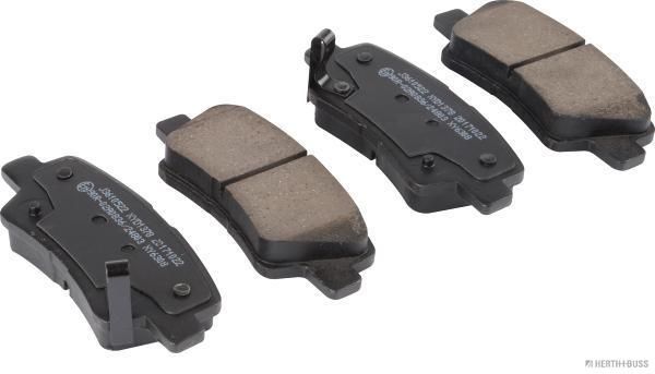 Brake Pad Set, disc brake Herth+Buss Jakoparts J3610522