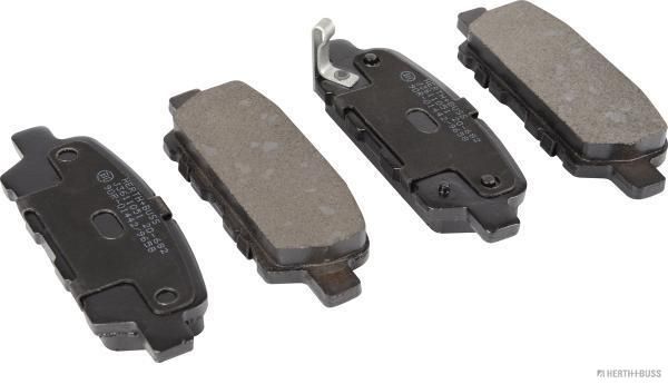 Brake Pad Set, disc brake Herth+Buss Jakoparts J3611051