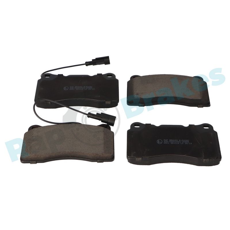 Brake Pad Set, disc brake RAP BRAKES R-P0280