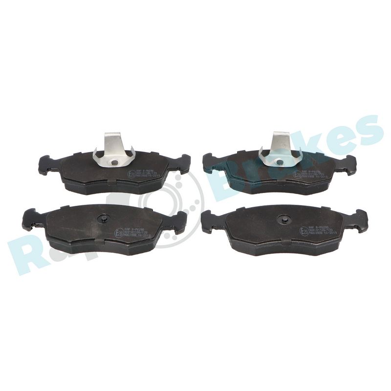 Brake Pad Set, disc brake RAP BRAKES R-P0298