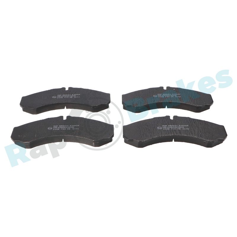 Brake Pad Set, disc brake RAP BRAKES R-P0428