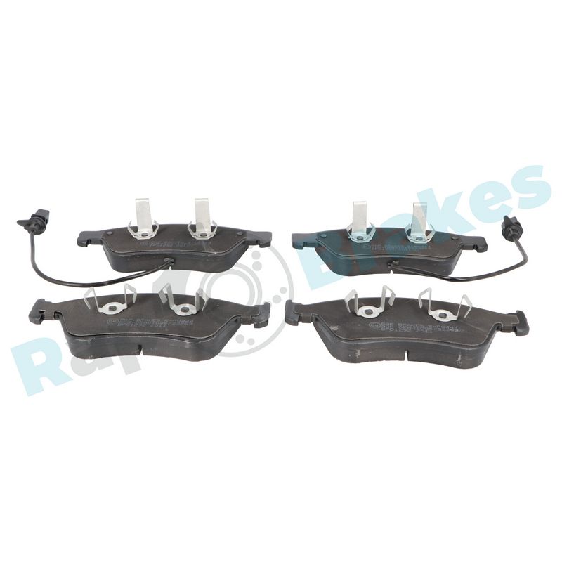 Brake Pad Set, disc brake RAP BRAKES R-P0444