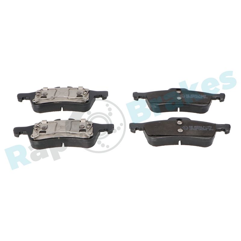 Brake Pad Set, disc brake RAP BRAKES R-P0452