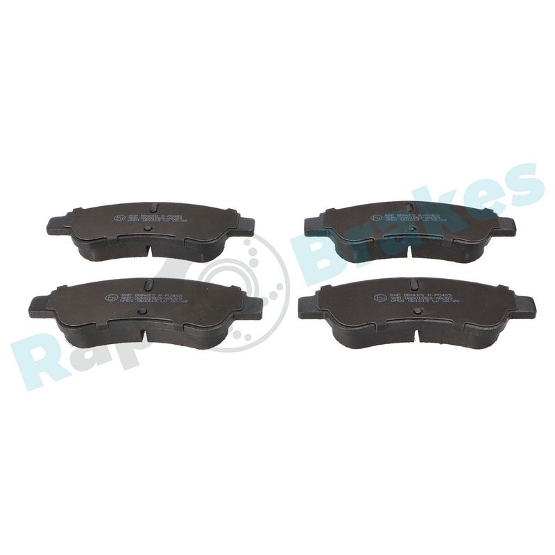 Brake Pad Set, disc brake RAP BRAKES R-P0453