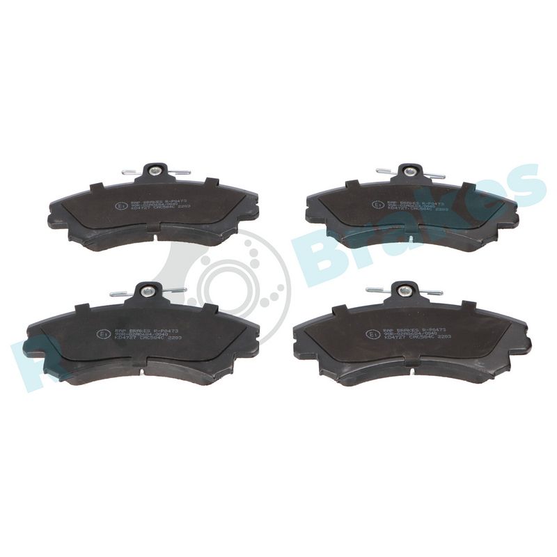 Brake Pad Set, disc brake RAP BRAKES R-P0473