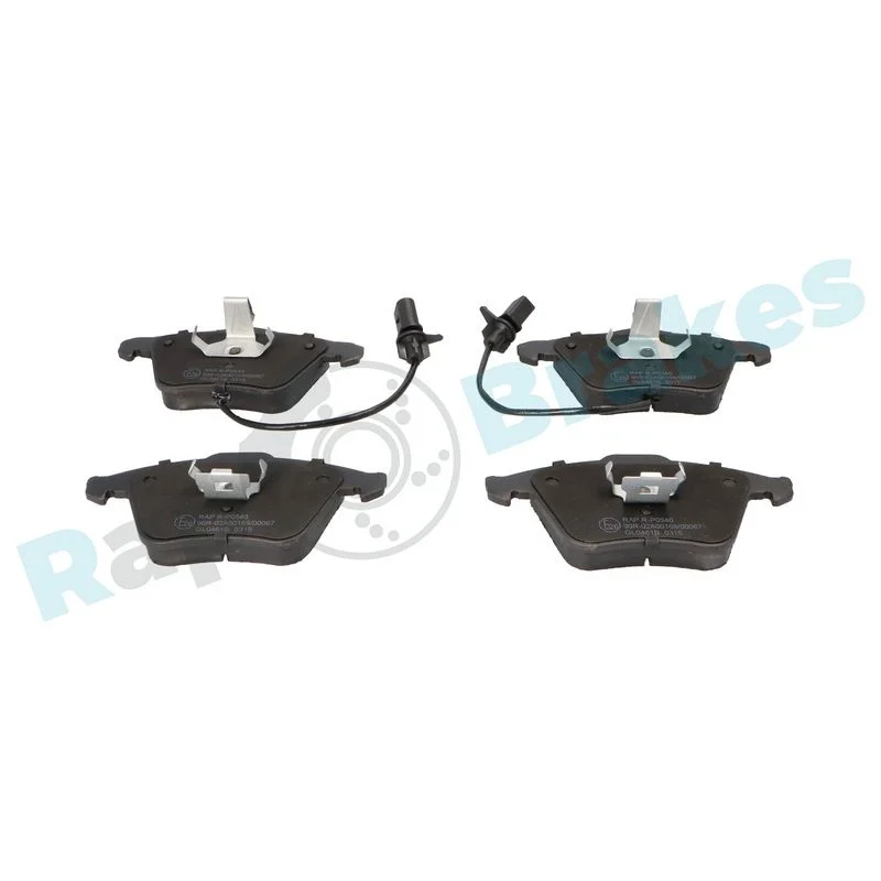 Stabdžių trinkelių rinkinys, diskinis stabdys RAP BRAKES R-P0540
