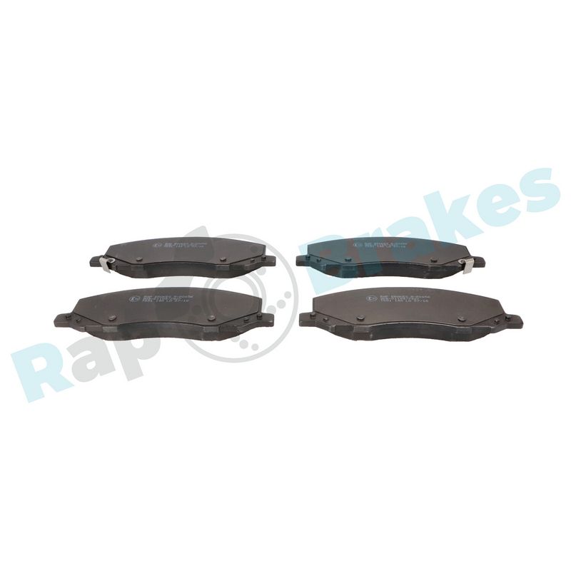 Brake Pad Set, disc brake RAP BRAKES R-P0656