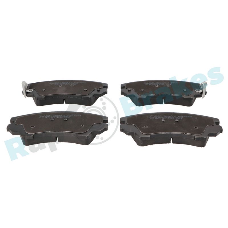 Brake Pad Set, disc brake RAP BRAKES R-P0658