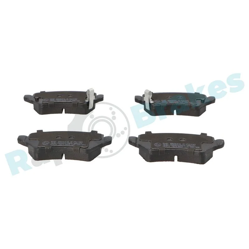 Stabdžių trinkelių rinkinys, diskinis stabdys RAP BRAKES R-P0700
