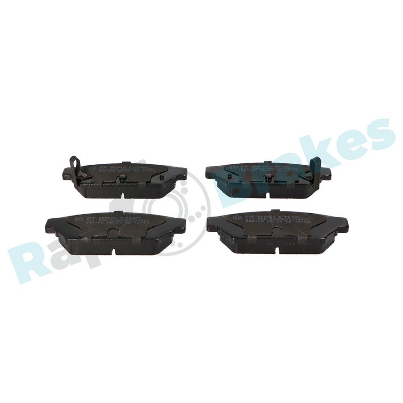 Brake Pad Set, disc brake RAP BRAKES R-P0925