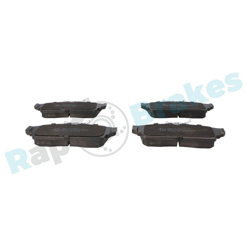 Brake Pad Set, disc brake RAP BRAKES R-P0981