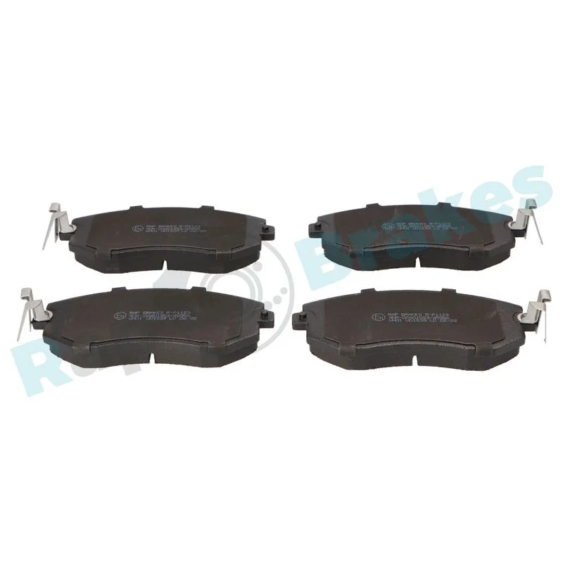 Stabdžių trinkelių rinkinys, diskinis stabdys RAP BRAKES R-P1123