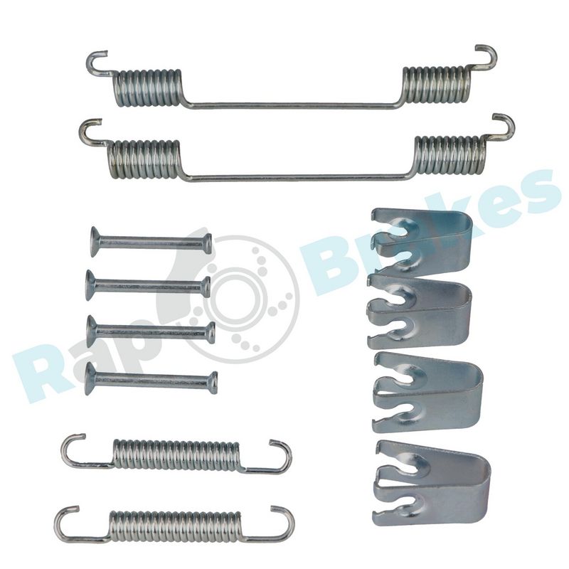 Priedų komplektas, stabdžių trinkelės RAP BRAKES R-T0139